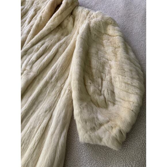 Jaeckel medium vintage blonde mink stroller with small collar. Exquisite - Picture 6 of 13